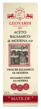 ,Matilde‘ - Aceto Balsamico di Modena IGP, Balsamessig aus Modena mit g.U., 6 Jahre gereift, 250 ml
